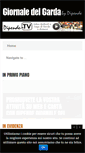 Mobile Screenshot of giornaledelgarda.info
